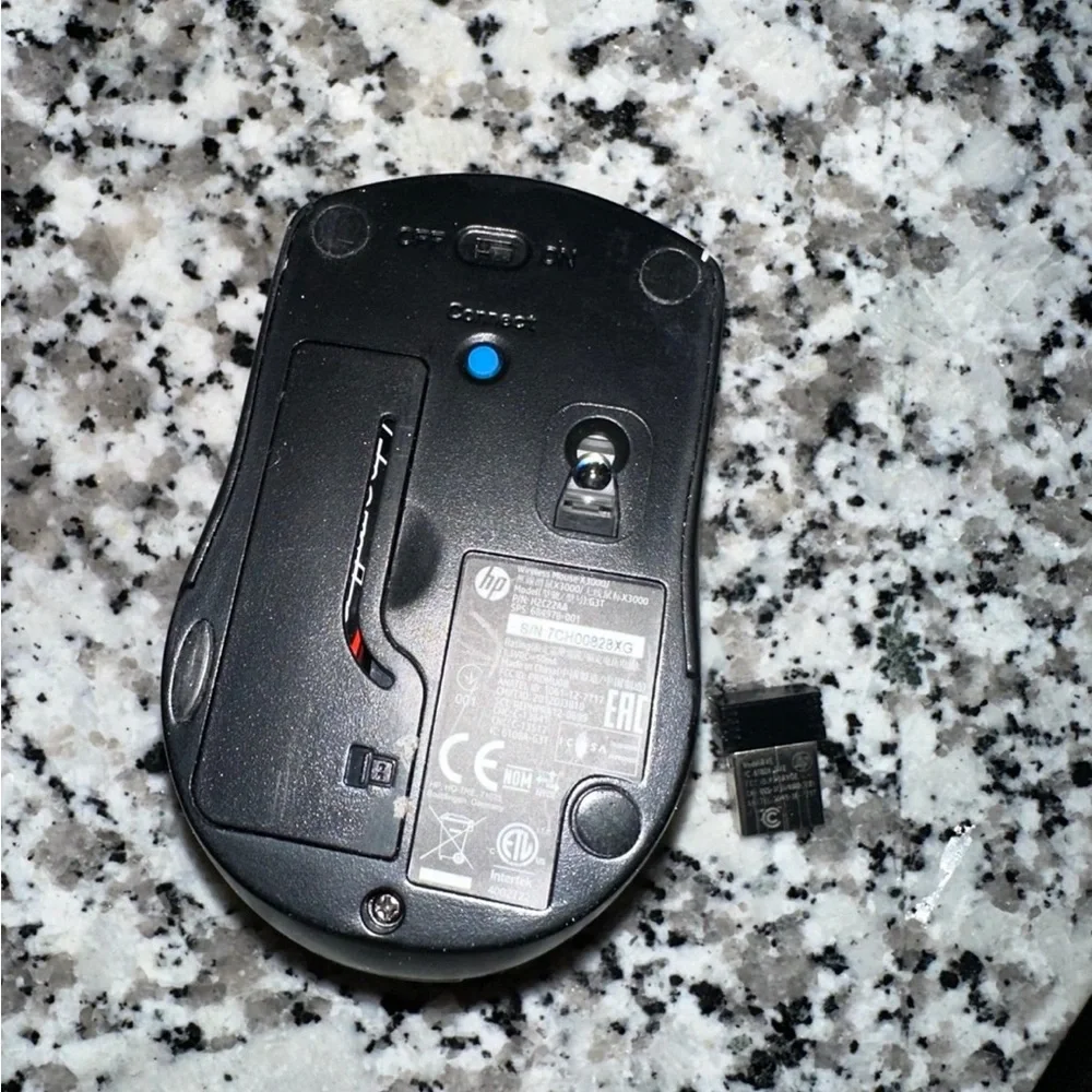 HP Wireless Optical Mouse X3000